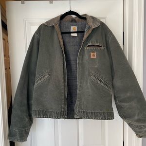 Carhartt men's flannel lined jacket